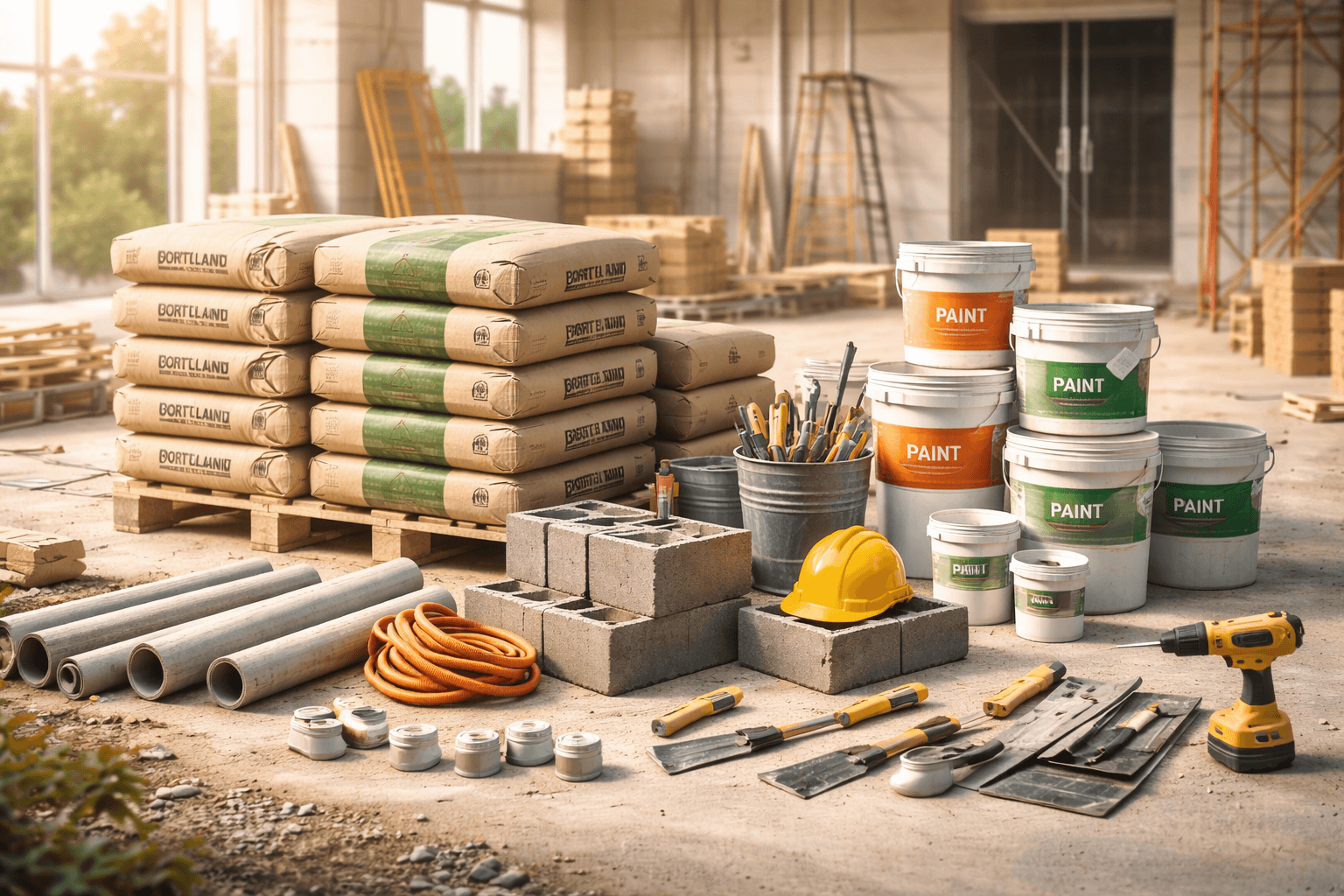 Շինարարական նյութեր